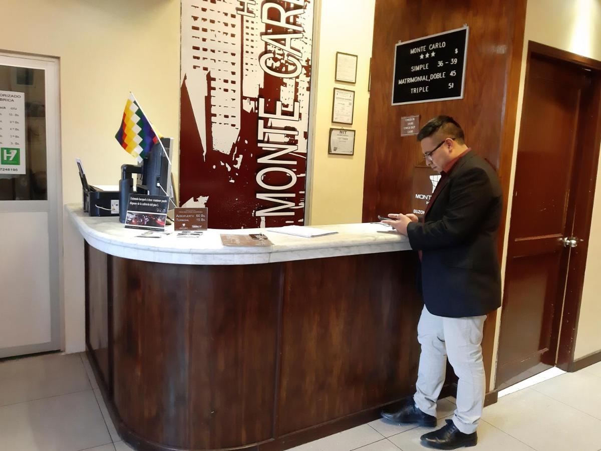 לה פאז Hotel Monte Carlo מראה חיצוני תמונה